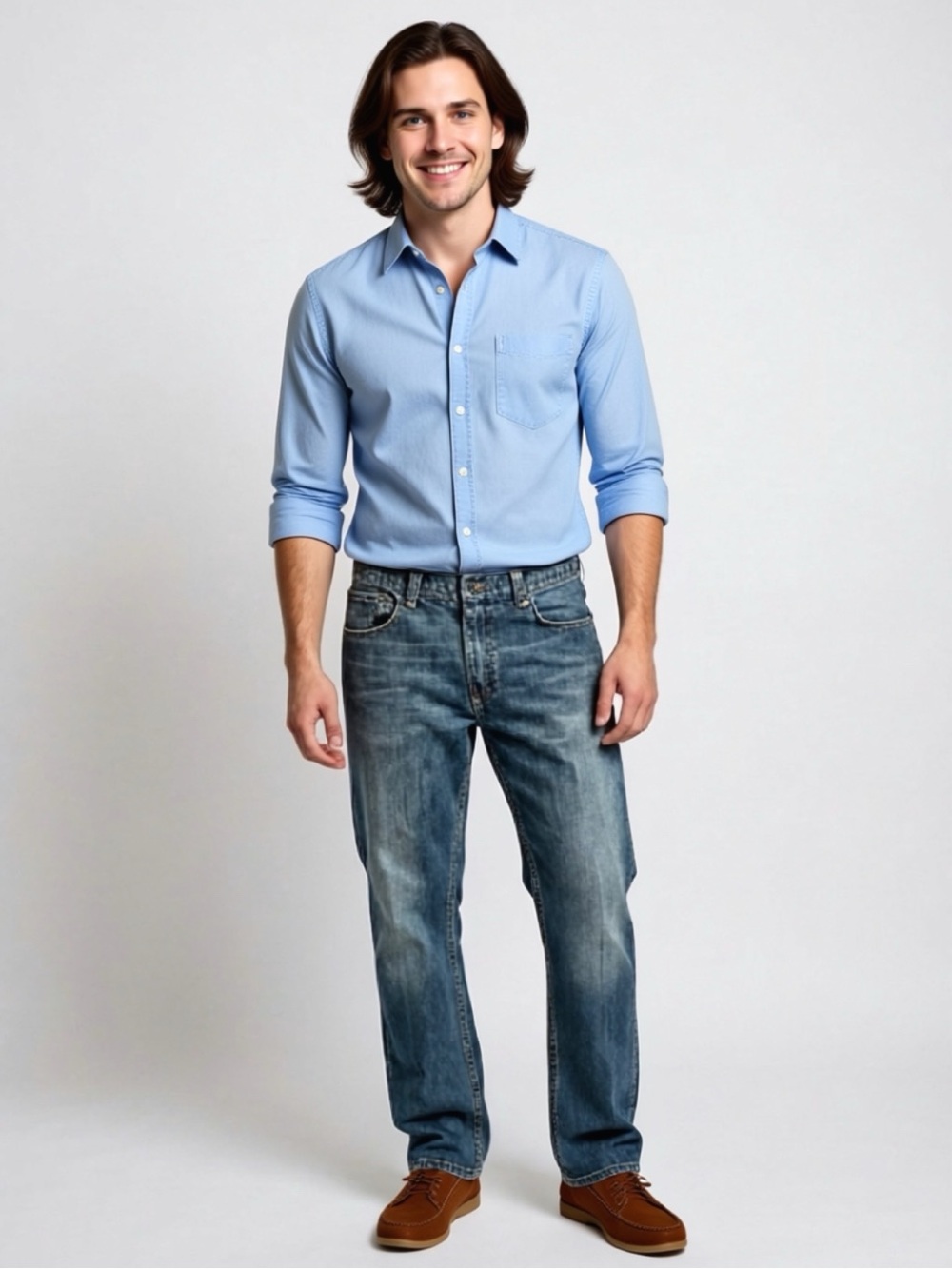 Levi's 559 Relaxed Straight Leg Jeans Blue W34 L32